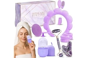 KS LUX Skincare Kit, Skin care, pack regalo mujer, skincare coreano, regalo original mujer, hielo para la cara, gua sha facial, ice roller facial, skin care coreano, regalos originales para mujer joven