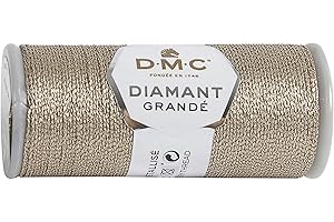 DMC - Diamant Metalizado mono hebra | Punto de cruz - Bordados tradicionales | 35 m - 14 colores