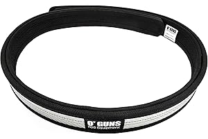 O'GUNS TDS EQUIPMENT O'GUNS - Cintura Tattica IPSC, per Tiro Dinamico Sportivo TDS Competition Belt con sottocintura e fermacintura Inclusi in Robusta Cordura