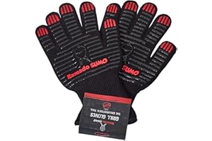 Kamado SUMO Guanti da griglia Guanti Resistenti al Calore - Guanti da Forno BBQ Guanti ignifughi Guanti da Forno