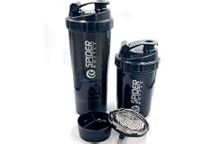 ELONSEY Water Bottle 3 in 1, BPA-Free, Protein Spider Shaker BPA Free Gym Mixer Water Bottle, Leak Proof Plastic Bottle Nutri