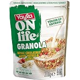 Yayla On Life Beyaz &Ccedil;ikolatalı Antep Fıstıklı &Ccedil;ilekli Granola 200 Gr
