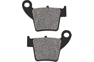 AHL 1 paio di pastiglie freno posteriori per moto Compatibili con HONDA-HM CRE 50 Baja RR From ZEN0XACEA7700325 2007-2009/CRE 50 Six Competition 2007-2008/2010-2012/CRE 125 R Enduro 2004-2006