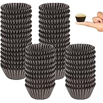 Pirottini Carta Muffin 1000 Pezzi - Rettangolari, Per Dolci, Cupcake, Feste, Bianchi, 7.3x3.5x2.5 Cm - Foto 10