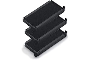 Trodat C349131 timbro e inchiostro, nero, confezione da 3