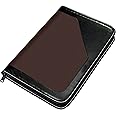 Storite PU Leather Multipurpose 24 File Sleeve A4 Professional Files and Folders, Certificate, Legal Size Documents Holder for Home, Office, School (38 * 26cm)-Dark Brown