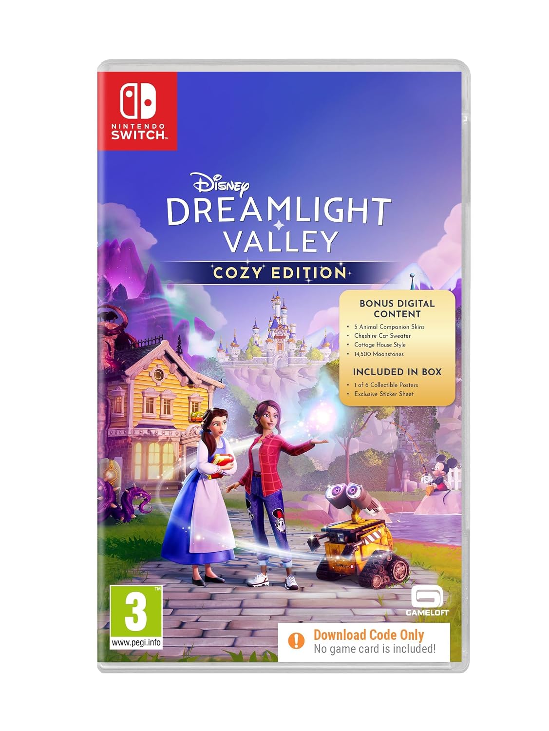 Disney Dreamlight Valley: Cozy Edition (downloadcode van het spel in de doos) - Switch