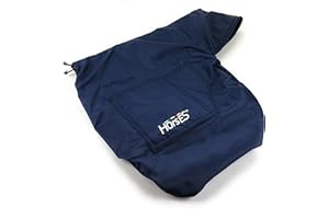 Horses, Housse de Selle en Nylon Doublée en Polaire, Housse de Selle Réglable Adaptée à Plusieurs Selles, pour Protéger Votre Selle des Chocs et Rayures, Résistante et Pratique (Bleu)