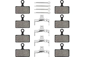 AHL Pastiglie freno a disco semi-metallico per Shimano XTR M985 2011 M988 Deore XT M785 SLX M666 M675 Deore M615 Alfine S700