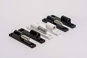 GEWEBE-PROFI Alu Scharnier standard in weiß, braun und anthrazit Insektenschutz Fliegengitter Tür Fenster (weiß)