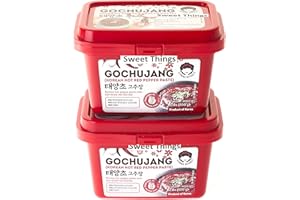 Gochujang Pâte de piment fort coréen avec piments rouges séchés au soleil, sans conservateurs, sans MSG, sans colorants – Sweet Things UK TM