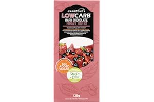 Low Carb Dark Chocolate Forest Fruits 125g (5-Pack) - CarbZone - Keto & Sugarfree