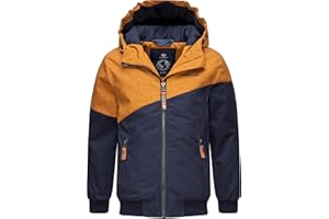 Ragwear Kinder Jungen Winterjacke Outdoorjacke mit Kapuze Jowell 128-170