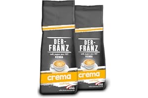 Der-Franz Crema Coffee, ground, 2 x 500 g