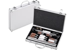 ‎ROYAL HUNTER Royal Hunter® Gun Cleaning Set - Rifle Cleaning Set & Gun Care Set in Robust Case - Complete Weapon Cleaning Kit for Professional Weapon Cleaning for Long Guns & Pistols