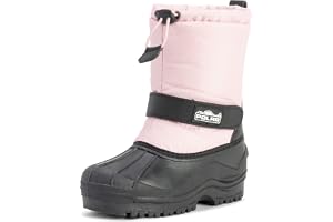 Unisex barn dragsko på dragsko Nylon vinter snö regn stövlar
