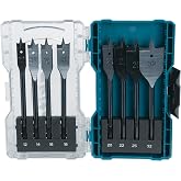 Makita E-08698 8-Piece Flat Bit Set Blue