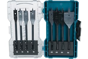 Makita E-08698 - Set di 8 punte per fresa piatta, colore: petrolio