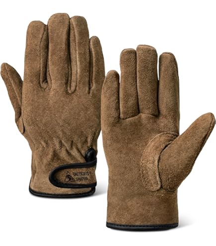 Guanti Da Lavoro Tillman In Pelle Di Capra - Modello 1415, Colore Grigio, Taglia Large