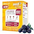 Zest Active Super Supplement by Revive Active - Advanced 25 Ingredients in One Daily Sachet - Everyday Boost Supports Energy, Immune System, Brain & Muscle Function - 30 Day Supply