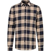 Only & Sons Onsgudmund LS Camisa A Cuadros Noos Hombre