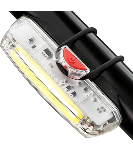 Luce Frontale Per Bici E Monopattino - 2 LED Bianchi Con Batteria - Foto 9