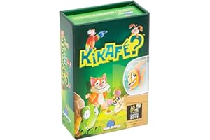 Blue Orange - Kikafé - Jeu de Carte de Rapidité - Jeu de Mémoire Multijoueurs - Idéal pour s'Amuser Entre Amis ou en Famille - Drôle Fun - De 3 à 6 Joueurs - À partir de 6 Ans