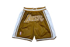 FANGER Pantaloncini da Basket Celtics Sport per Il Tempo Libero all'aperto Asciugatura Rapida Running Training Shorts con Zip Pocket Ricamo Mesh Retro Sports Shorts