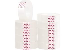 Packatape Cellotape 10 Clear Transparent Tape Rolls | 15mm x 33m | Sticky Tape | Ideal for Gift Wrap Christmas Birthday Home Office School