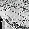 funlife 3D Vintage Mirror Effect Wall Panels, Rusty Faux Antique Mirror Tiles, Acrylic Kitchen Backsplash, Decorative Mirror Panels, Distressed and Torn Stone Rectangular 21PCS