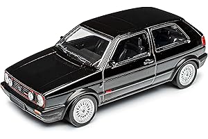 Norev Volkwagen Golf II GTI G60 Schwarz 1983-1992 1/43 Modell Auto mit individiuellem Wunschkennzeichen