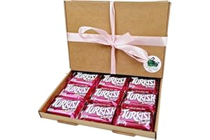 LADYBIRDS COMPANY Frys Turkish Delight Chocolate Gift Box Present. Great Valentines Birthday Halloween Christening Thankyou Gift Hamper.