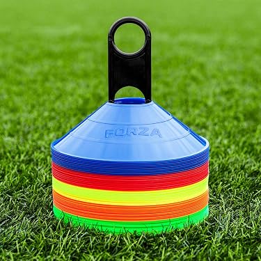 Marqueurs Au Sol Plats Pour Entraînement Sportif - Lot De 12, 10x10 Cm, Multicolores, Antidérapants, Pour Football, Agilité