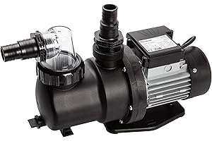 STEINBACH 040922 SPS 100-1 Pompe de Filtration Auto-amorçante sans minuteur, Noir