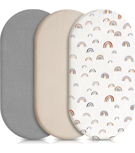 Poyetmotte - Lenzuolo Con Angoli In Jersey Di Cotone 100% - 70x140 Cm, Colore Perla