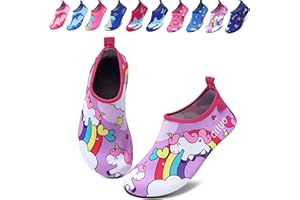 todaysunny Water Shoes for Kids Girls Boys Quick Dry Non-Slip Outdoor