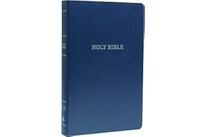 KJV Holy Bible: Gift and Award, Blue Leather-Look, Red Letter, Comfort Print: King James Version: Holy Bible, King James Version