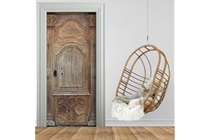 ‎STICKERPROFIS Stickerprofis Door Wallpaper Self-Adhesive Door Poster – Monastery Door – 3D Door Sticker Door Film