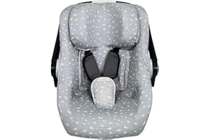 JYOKO KIDS Funda de Algodón para Silla Portabebé Compatible con Concord Neo y Jane Koos (Dandelion)