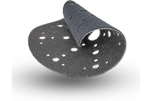 DFS Proteggi Platorello 150mm 49-Fori (compatibile con FESTOOL) con chiusura a contatto per proteggere Levigatrice Lucidatrice Dischi Abrasivi