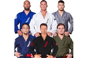 Elite Sports BJJ GI für Herren IBJJF Kimono BJJ Jiujitsu GIS W/Vorgeschrumpfter Stoff und freier Gürtel (siehe Sondergrößen-Leitfaden)