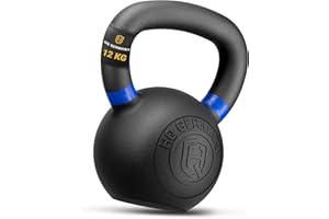 ‎HQ GERMANY HQ Germany® Powdercoat Kettlebell | Vollguss | 2-32kg | Starter-Sets | ±2,0% Gewichtstoleranz
