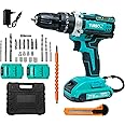 ZASH | TURBO CORDLESS DRILL MACHINE KIT Cordless Drill x2-21V Batterywith 2 Speed and 24pc Accessories Cordless Drill (10 mm Chuck Size)