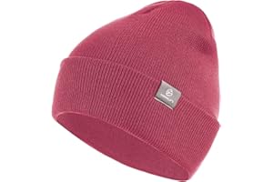 YANIKY Beanie Mütze für Herren Damen, Klassische Wintermützen Winter Warme Unisex Wintermütze Strickmütze Dehnbare Weiche Acryl Beanie Hat Vintage Einfarbig Strickmütze mit Strick Bündchen