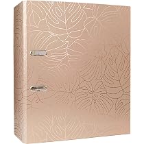 Classeur Levier A4 Interdruk 75mm - Kraft Naturel | Design Galaxy | Bureau Ou Maison | Organisation Documents