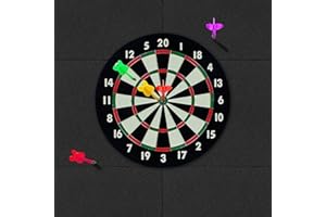 DTOFOOT Dartboard Wandschutz Filz Selbstklebende Dartscheiben Umrandung Dartboard Filz Wandfliesen Umrandung Faserplatte für Wandschutz