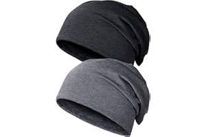 Kiiwah 2 Pezzi Berretto Uomo Donna Invernali, Unisex Berretto Sci, Berretto Running, Berretto da Notte