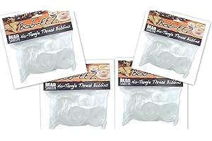 THE BEADSMITH Lot de 32 bobines Beadsmith Bob-EEZ sans emmêlement pour kumihimo, macrame, mouches, stockage de chaîne et plus encore.