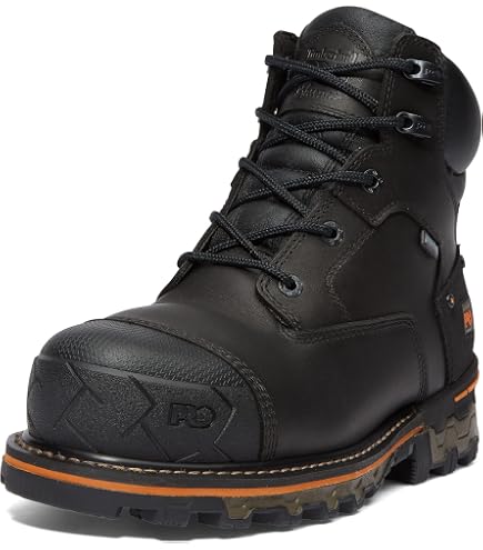 Oliver 45 Serie Arbeitsstiefel, 15,2 Cm Composite Zehenkappe, Leder, Braun - Sicherheitsstiefel ASTM Zertifiziert