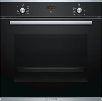 Bosch - Forno ad incasso HBA214BR0J finitura vetro nero con acciaio inox da  60cm : Amazon.it: Grandi elettrodomestici